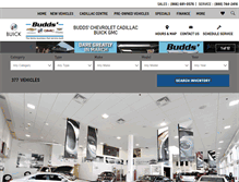 Tablet Screenshot of buddschevrolet.com